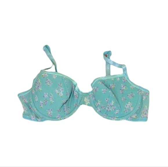 Vintage 34B Secret Treasures Underwire Bra *Yellowing from age* - Picture 2 of 8